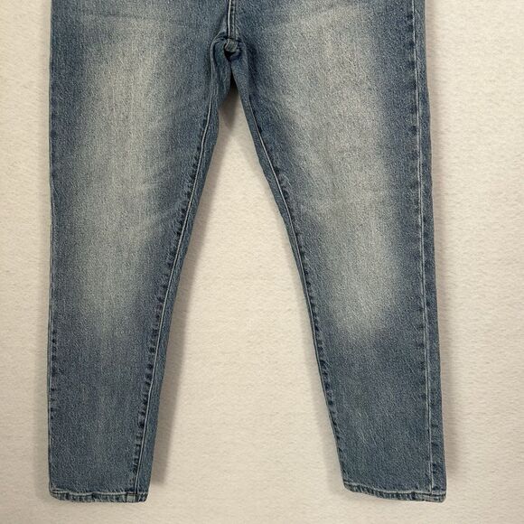 KanCan Jeans Women 11 Blue Lite Wash Hi Waist Estilo 5Pocket Cotton Cottage Boho - Picture 12 of 16